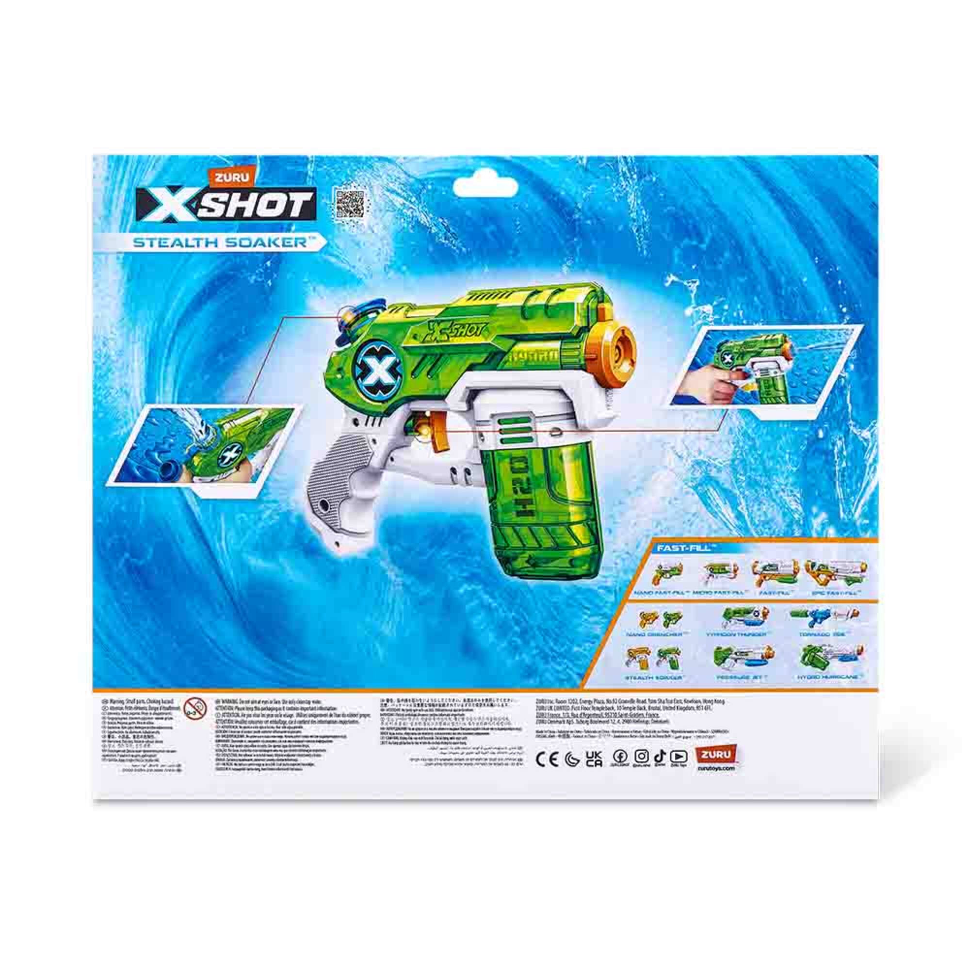 Zuru X-Shot Stealth Soaker™ 4 Pack